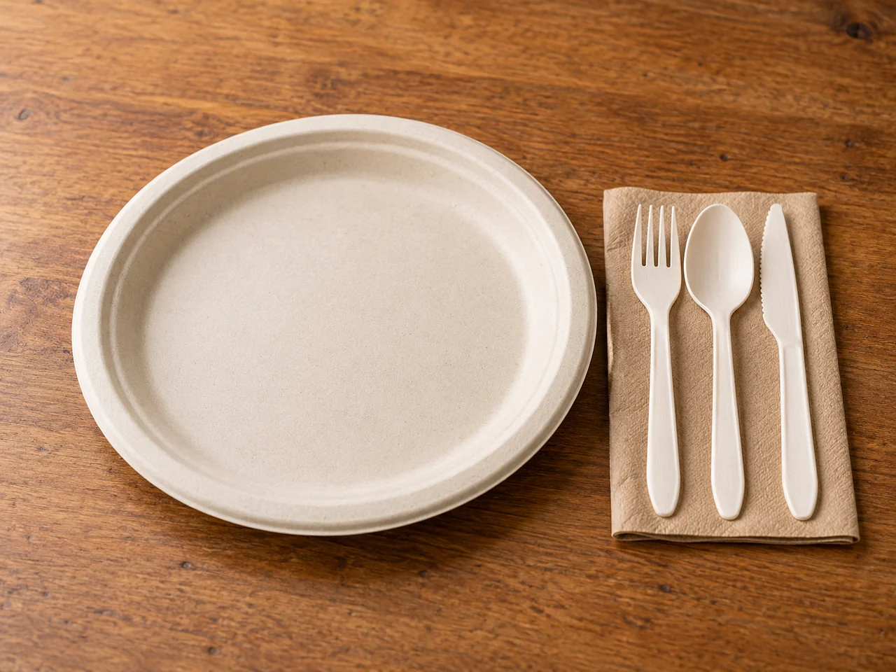 Compostable Place Setting