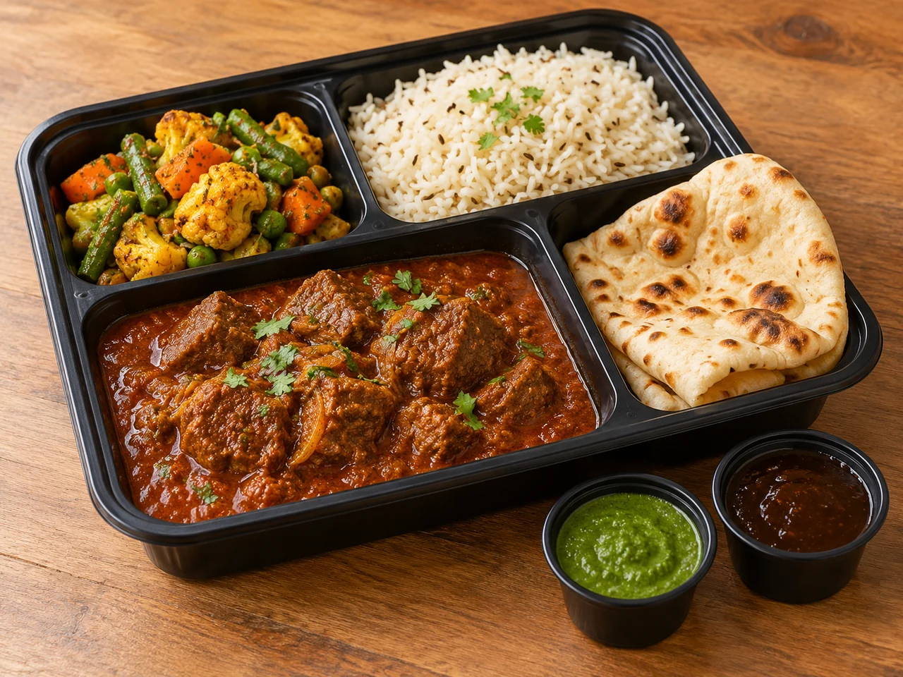 Lamb Rogan Josh Lunch Box