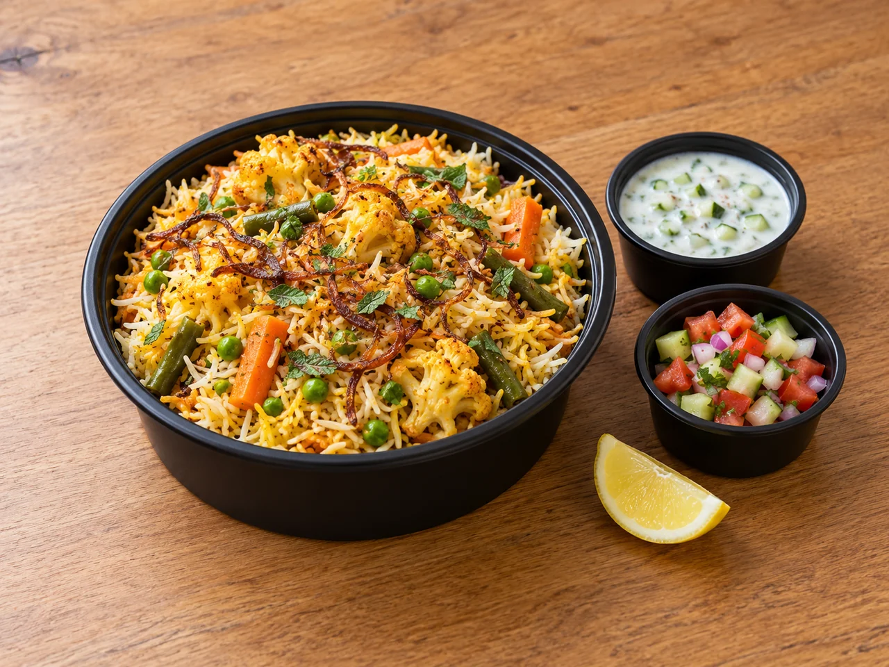 Vegetable Dum Biryani