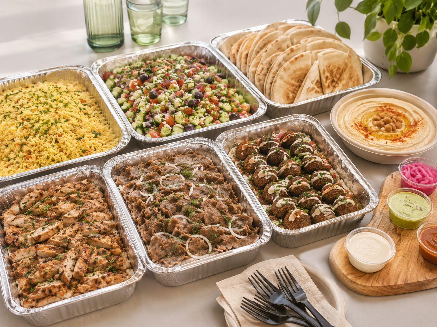 Olive & Ember Mediterranean food