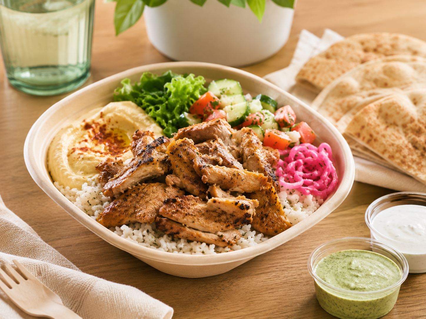 Olive & Ember Mediterranean food