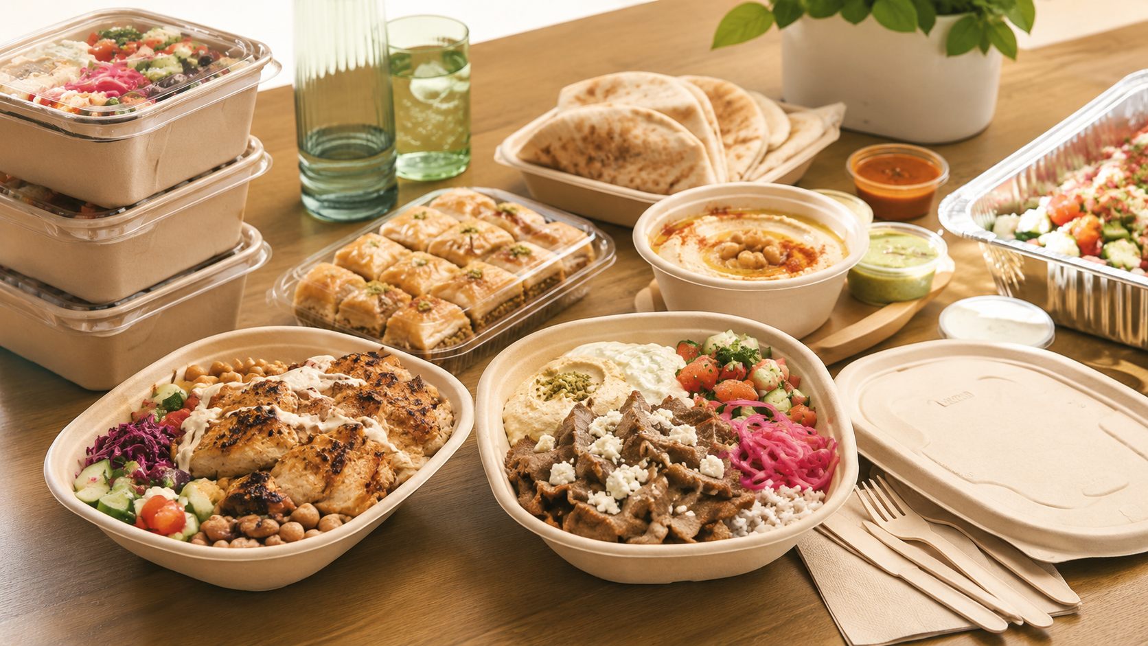Olive & Ember Mediterranean food