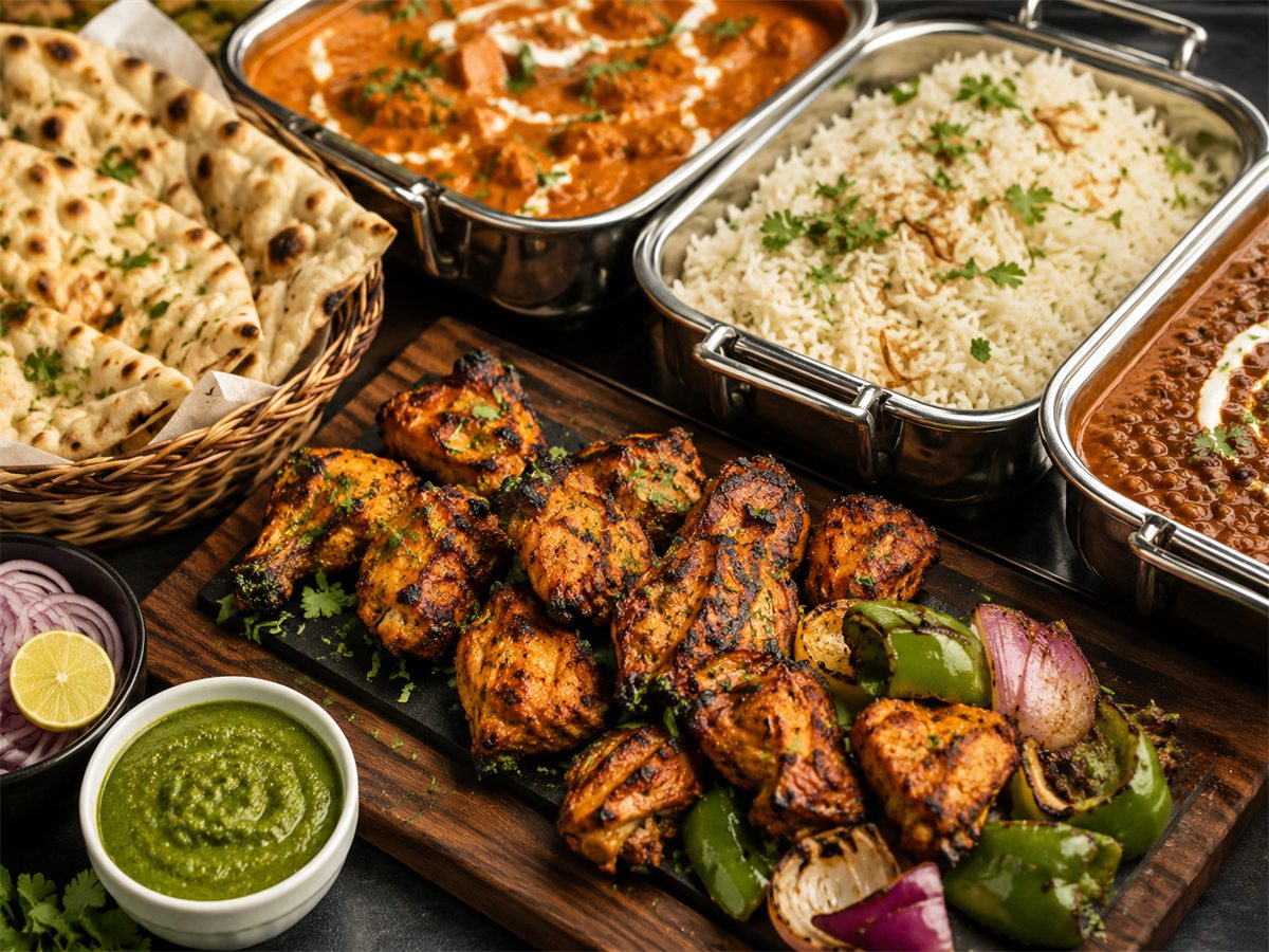 Saffron Table Kitchen food