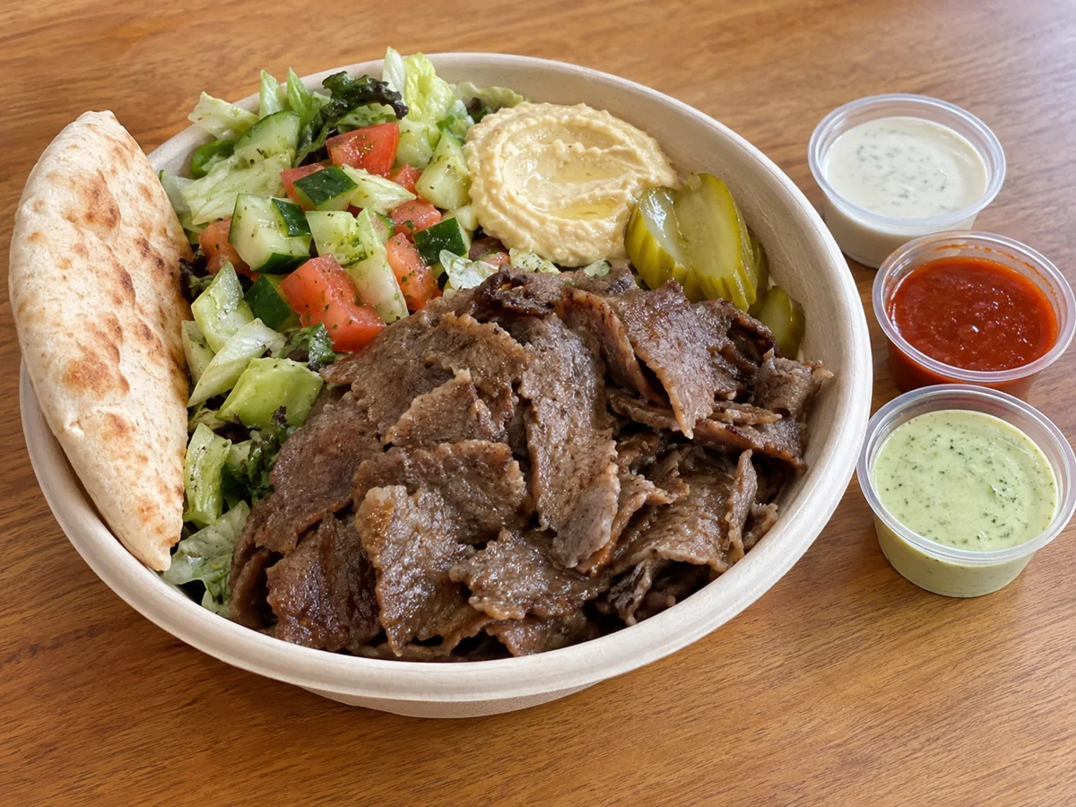 Beef & Lamb Gyro Salad
