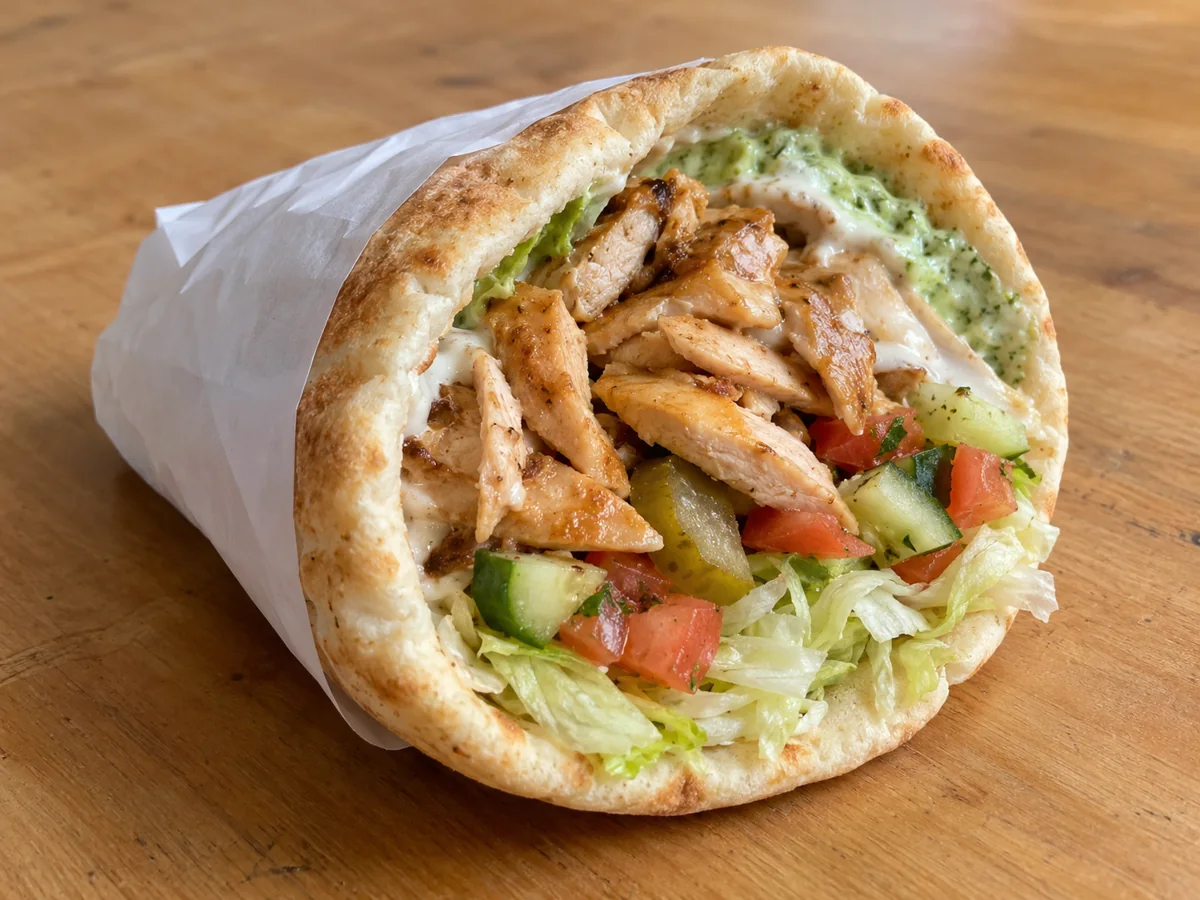 Chicken Shawarma Pita