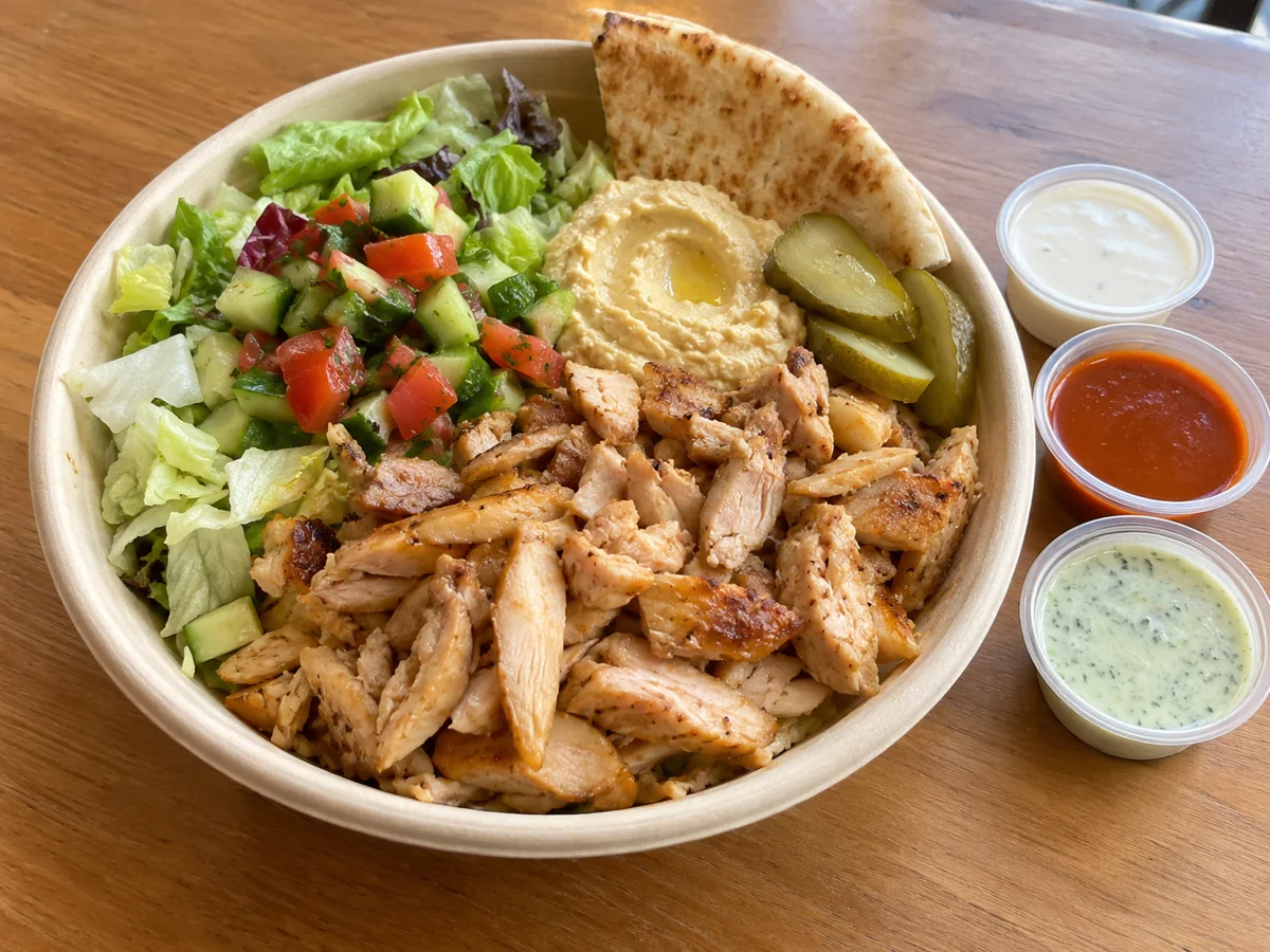 Chicken Shawarma Salad