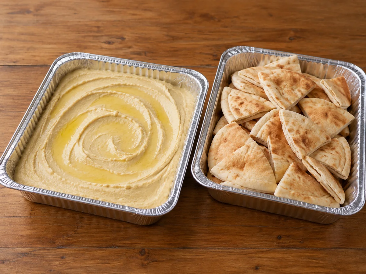 Hummus & Pita Tray
