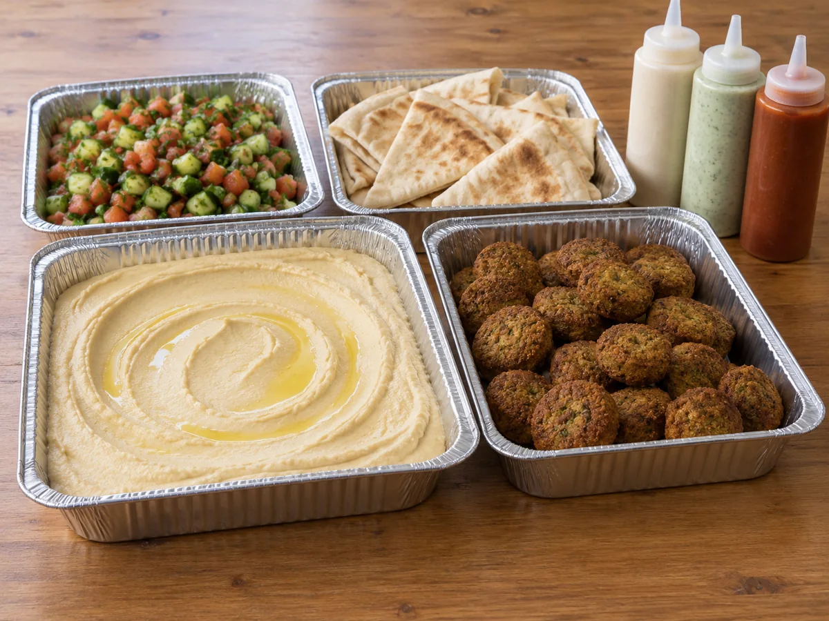 Simple Mezze Starter Tray